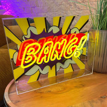 Bang - Großes LED Neon Schild