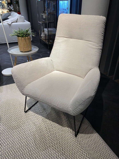 Basic Sessel - Breitcord „Snow“