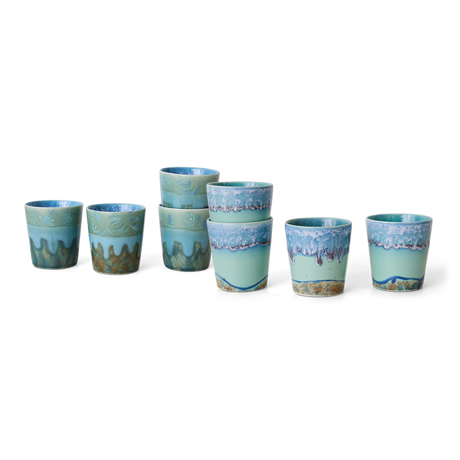 Keramik Van-Gogh-Kaffeebecher