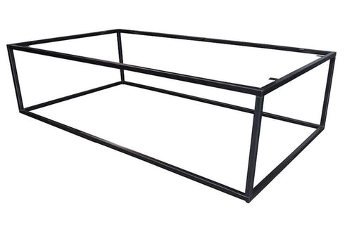 Metalluntergestell Iron Cubes 140x80x38cm Rechteckig