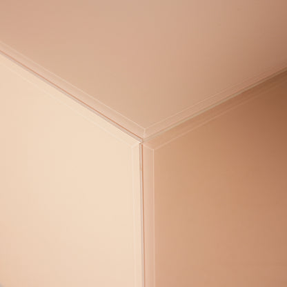 Glas Couchtisch Block