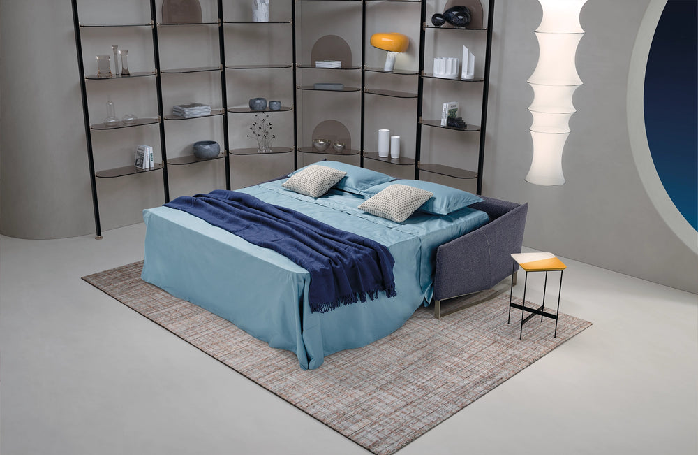 Nice Schlafsofa als Bett ausgezogen
