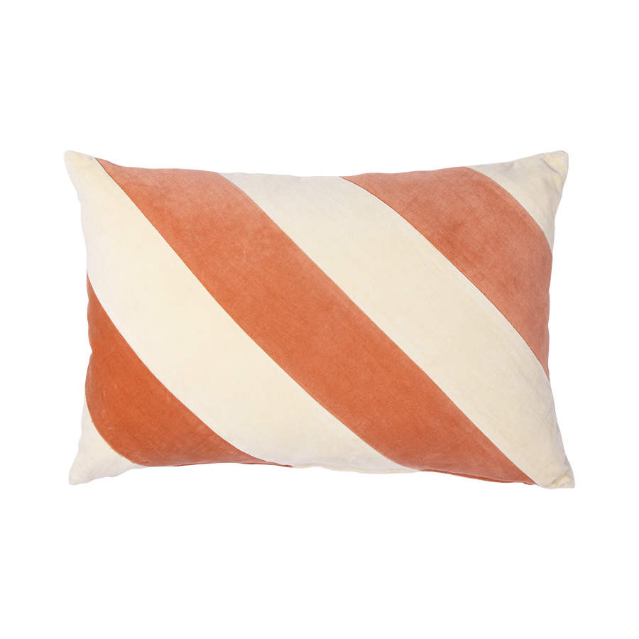 Gestreiftes Samtkissen von HK Living bei Sofa4You