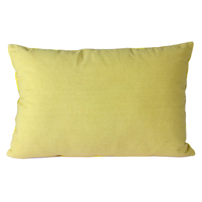 Gestreiftes Samtkissen