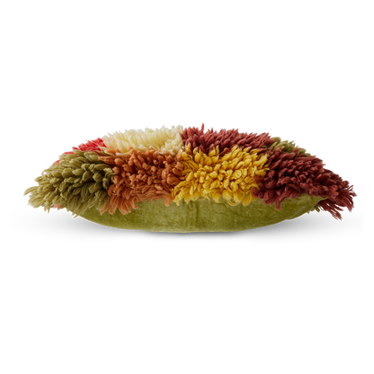 Flauschiges Stoffkissen
