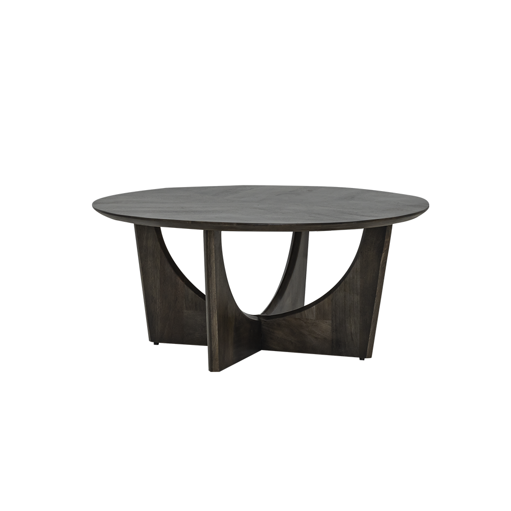 Tynset Couchtisch rund Mangoholz – Ansicht 3