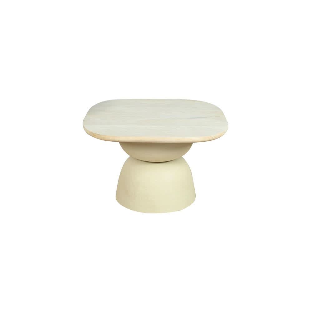 Utne Couchtisch Mangoholz, Gestell Metall – Ansicht 2