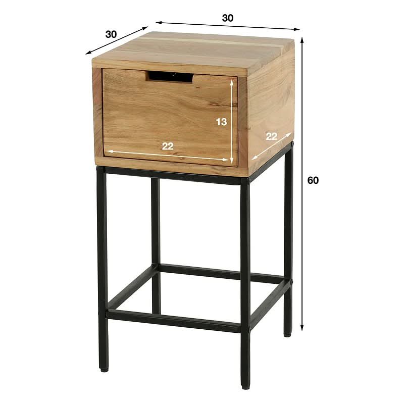 Nachttisch angle solid – Ansicht 3
