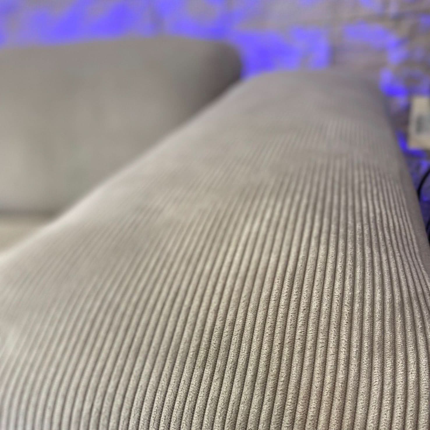 Loona, Ecksofa, Cord, creme