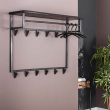 Garderobe yucon hoch 12 Haken