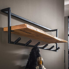 Garderobe edge brett  6 Haken