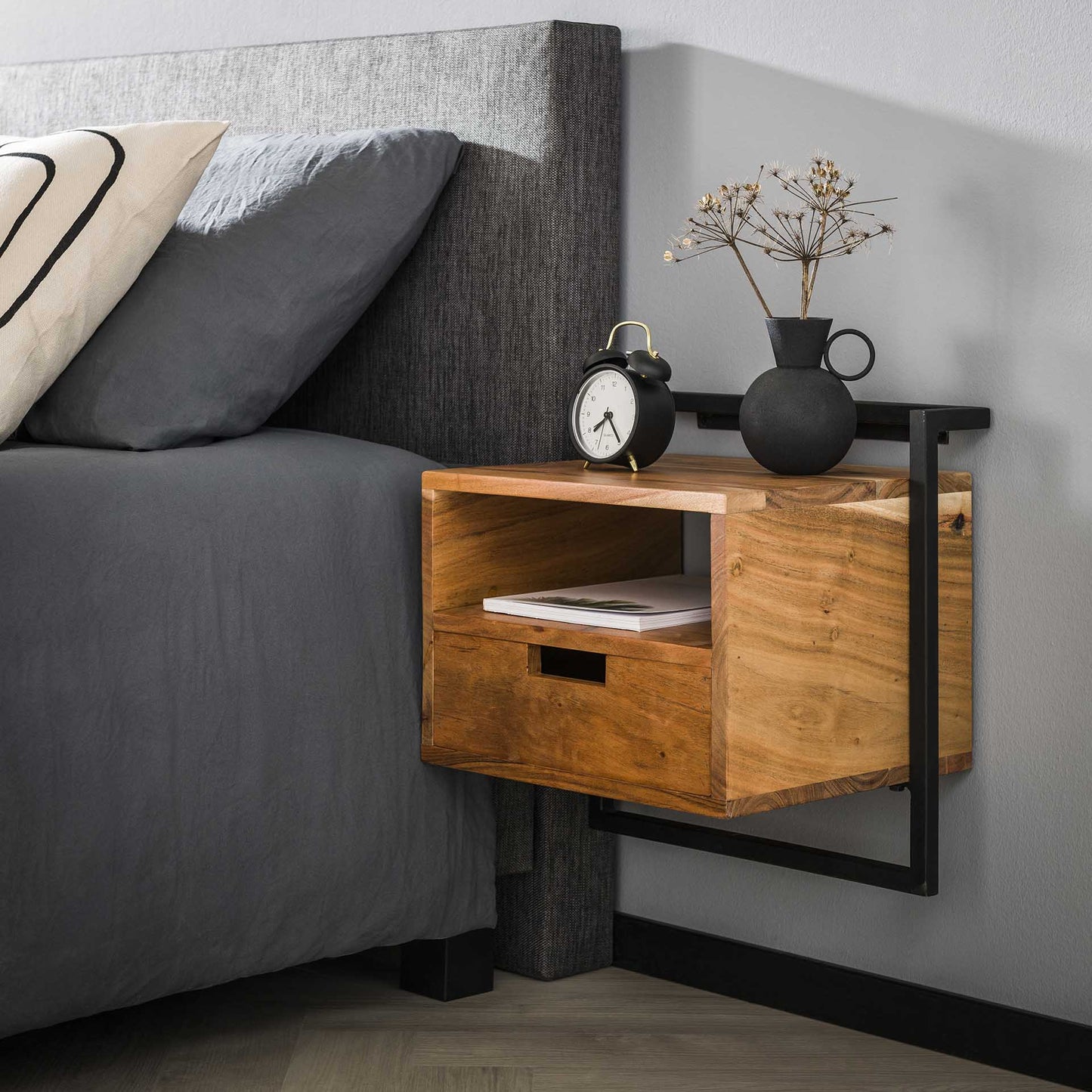 Nachttisch 1L offenes Fach air solid