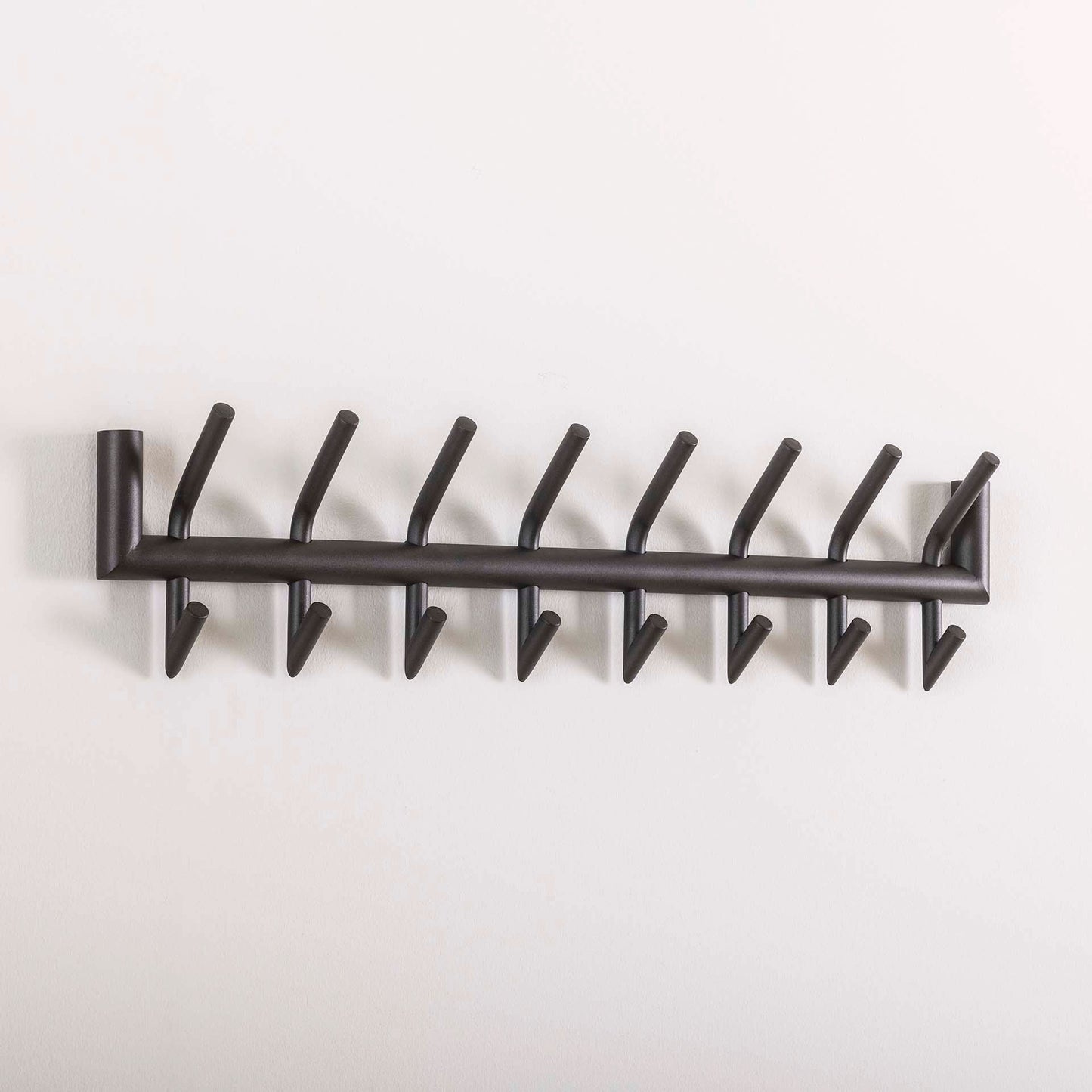 Garderobe 2x8 haken Rundrohr