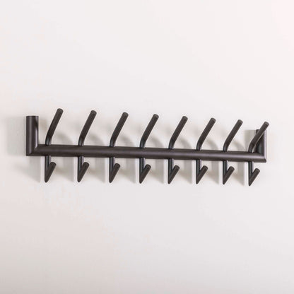 Garderobe 2x8 haken Rundrohr