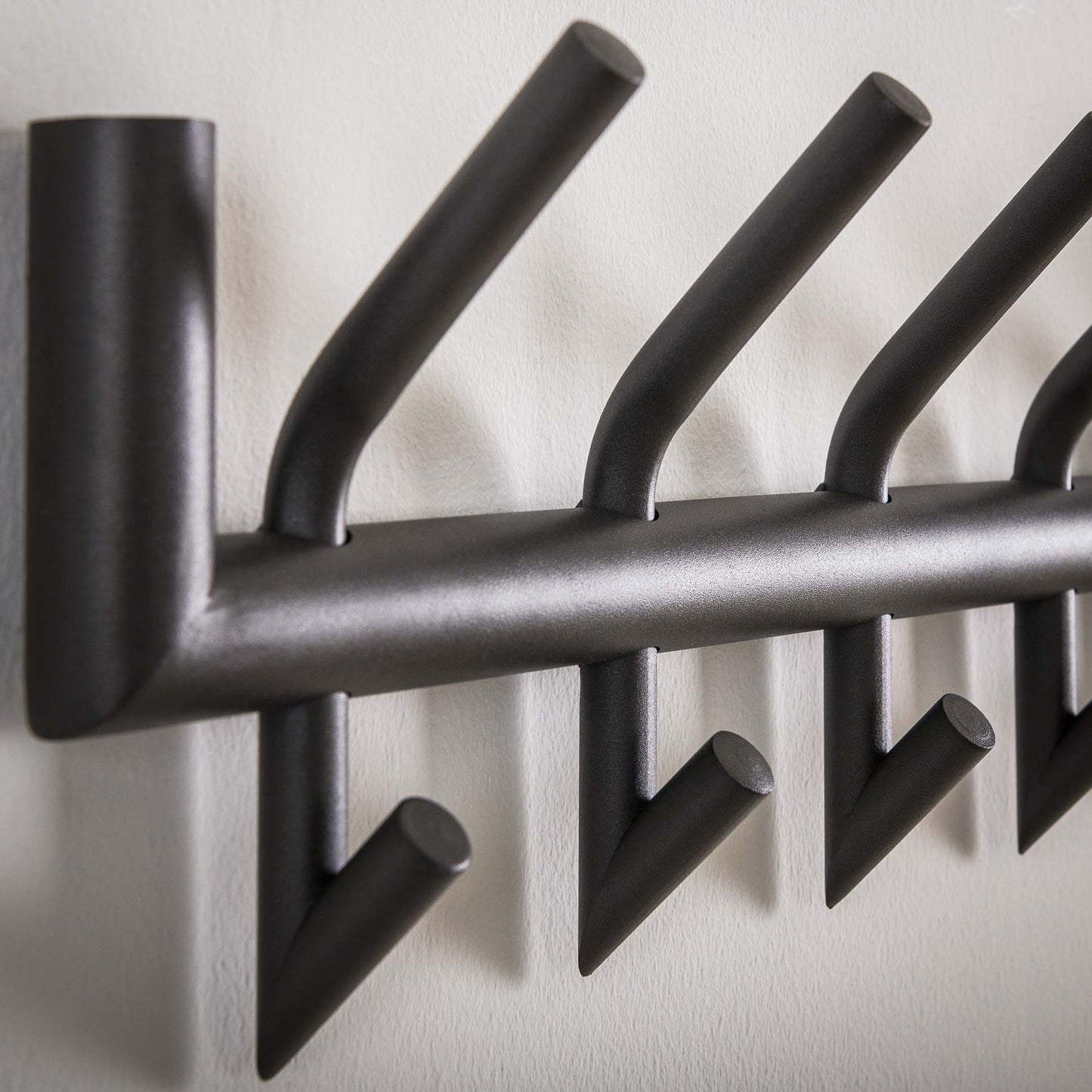 Garderobe 2x8 haken Rundrohr