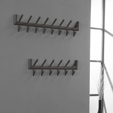 Garderobe 2x8 haken Rundrohr