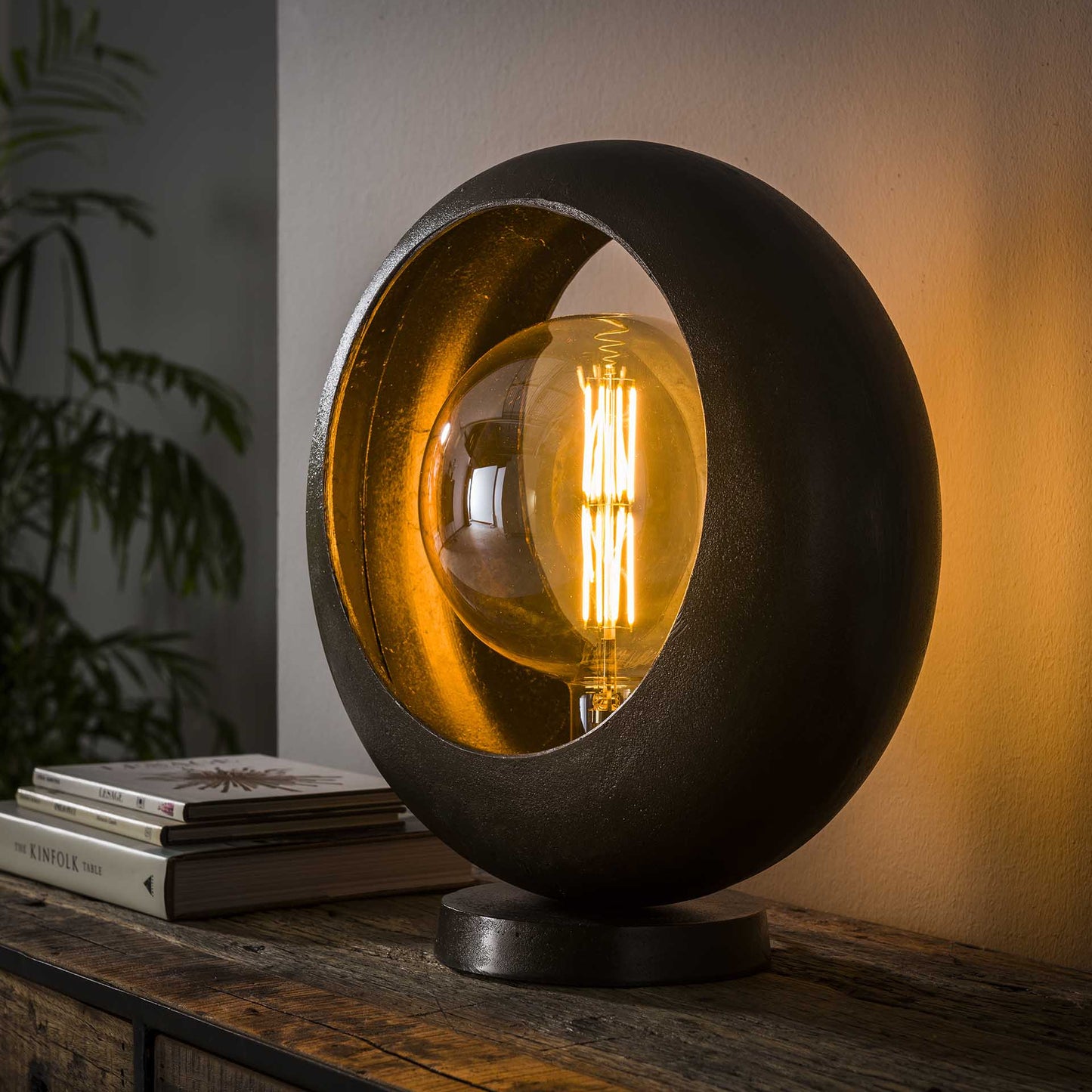 Tischlampe track XL alu