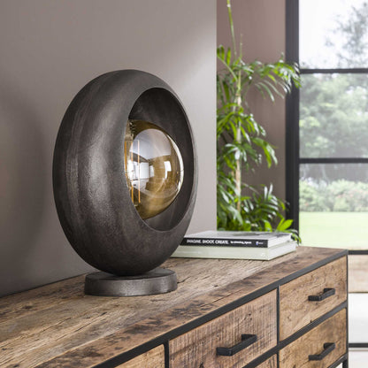 Tischlampe track XL alu