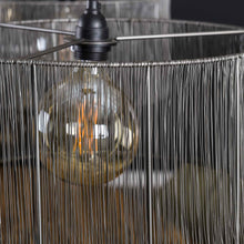 Hängelampe 2L stringshade metal