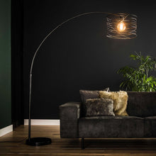 Bogenlampe Ø45 curl / Charcoal