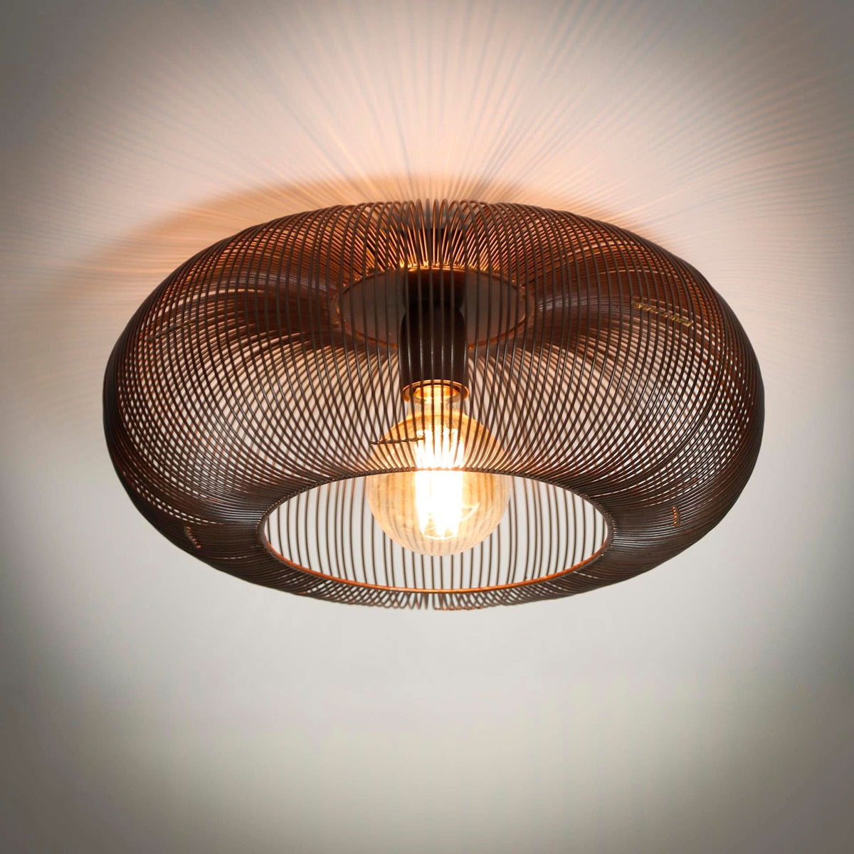 Pendellampe Ø43 copper twist von Sofa4You