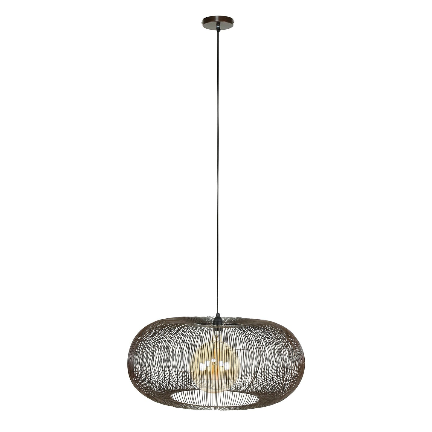Hängelampe Ø70 copper twist