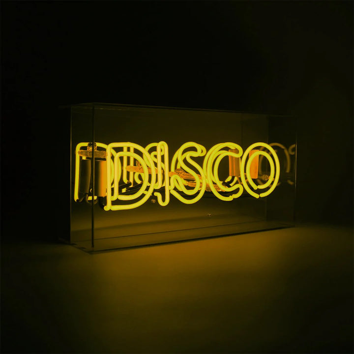 Disco - LED Neon Schild -Yellow