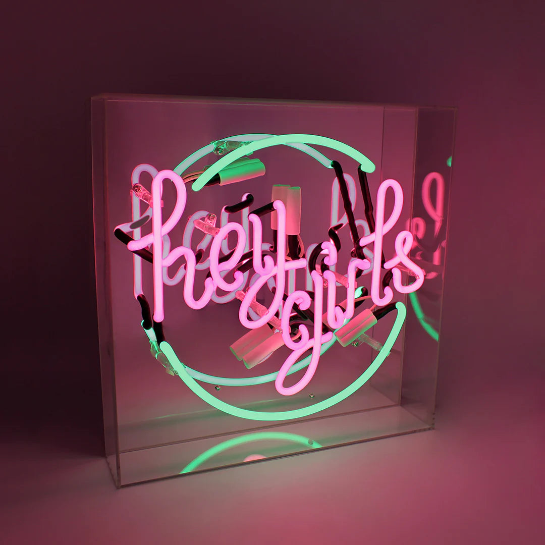 Hey Girls - LED Neon Schild