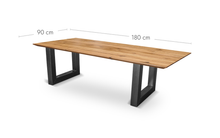 Esstisch Eiche - U Dick - Schweizer Kante