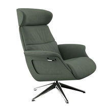 Clement Relaxsessel - Cord - Dusty Green - separater Fußhocker