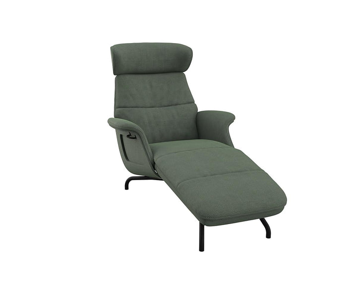 Clement Chaiselongue - Cord - Dusty Green