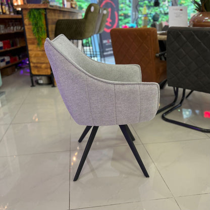 Riviera Drehstuhl - 180° - light Grey