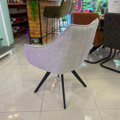 Riviera Drehstuhl - 180° - light Grey