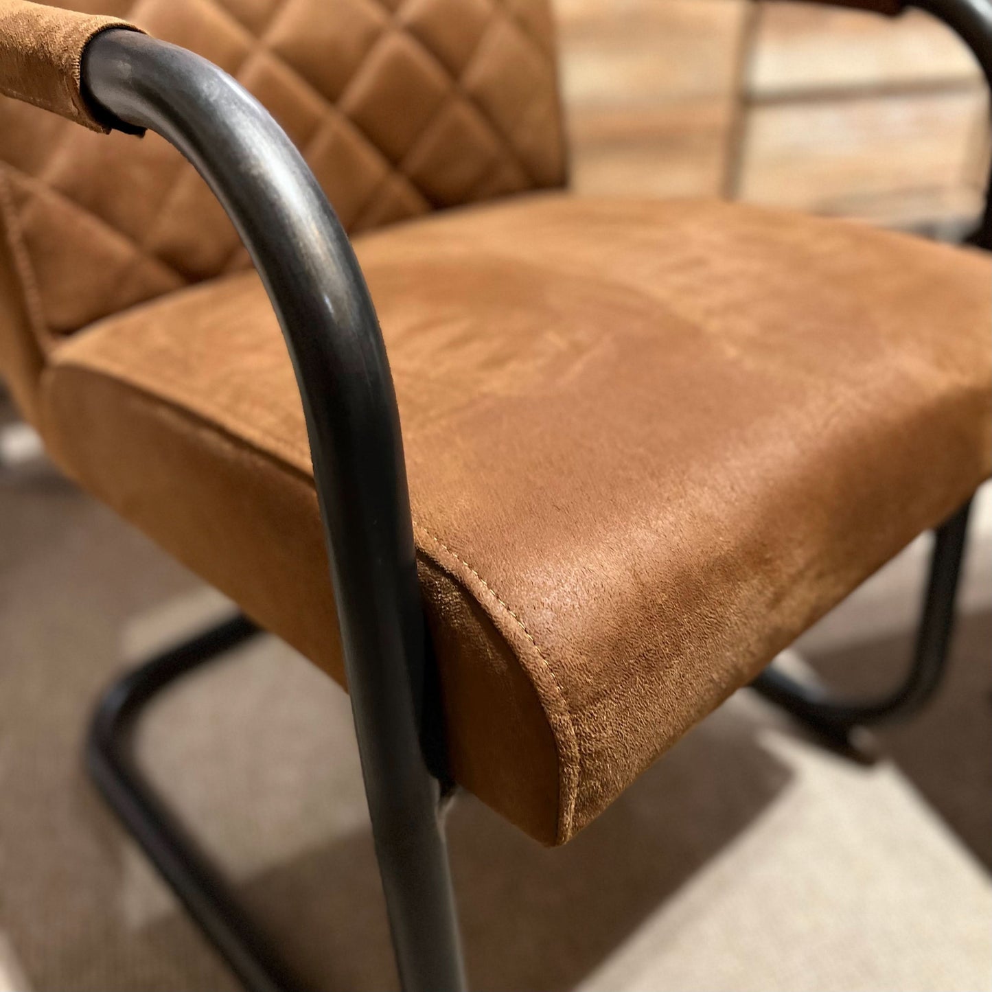 Civo Armlehnenstuhl - Cognac